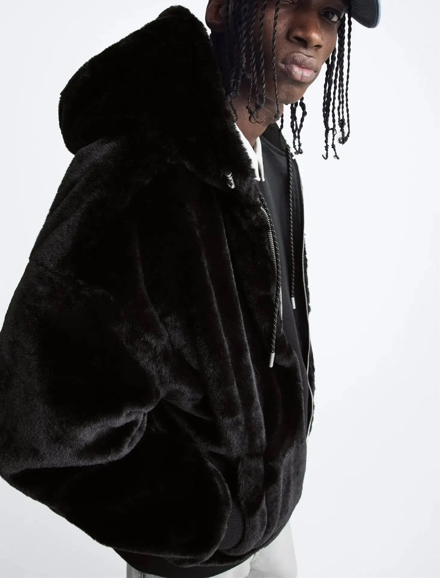 UNISEX - BOMBER SCHWARZ