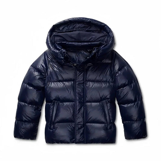 STREET STYLE - PUFFER JACKE NAVY